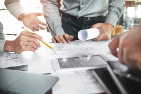 Drawing architecture plans shutterstock 1396698764