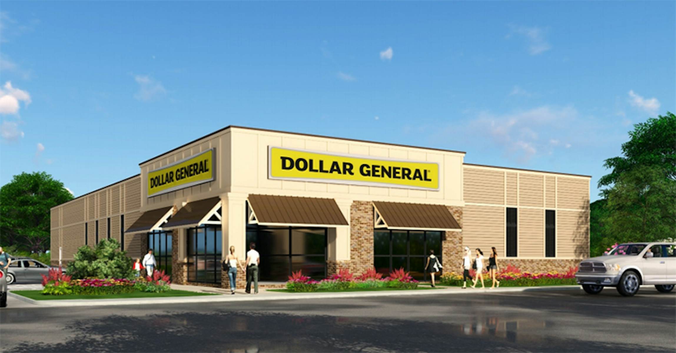 Dollar General rendering